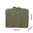 thumbnail image 2 of Large Capacity Canvas Storage Bag, Multipurpose Laundry Sack with Drawstring, Waterproof and Foldable for Travel, Clothes, Blankets, Comforters, and Furniture Organizer, 2 of 9
