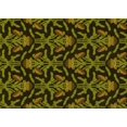 thumbnail image 1 of Ahgly Company Machine Washable Indoor Rectangle Transitional Dark Yellow Green Area Rugs, 8' x 12', 1 of 7