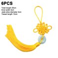 thumbnail image 2 of Peace Buckle Tassel Chinese Knot Pendant Gift for Car Decoration, 2 of 5