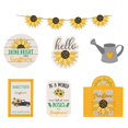 thumbnail image 4 of Riforla Summer Hierarchical Tray Decorative Set Summer Wooden Logo Rural Farmhouse Decorative Wooden Kitchen Hierarchical Tray Logo Decorative Tray Logo Summer Home Kitchen Desktop 1Set Of Yellow, 4 of 8