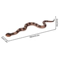 thumbnail image 3 of Aodebiao Super Realistic Rubber Snake Drives Away Birds Realistic TPR Fake Snake Suitable For Garden Cobras Rattlesnakes And Venomous Snakes Etc, 3 of 5