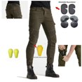thumbnail image 1 of Motorcycle Riding Pants Moto-cross Motorbike Jeans Pants All Season with CE Removable Armored for Men, 1 of 6