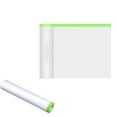 thumbnail image 2 of Disposable Plastic Drop Cloth Roll 20m Clear Painter Tarp with Self-Adhesive Backing, Tear-Resistant Cover for Furniture, Floors, and Surface Protection, 2 of 8