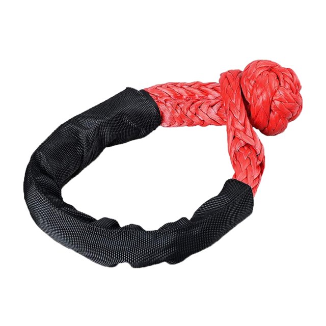 Soft Shackle 4x4 Recovery Off Road Winch Rope Synthetic Dynamic Cable Heavy Duty Shackles Car Tow Strap Trailer Accessories ATV