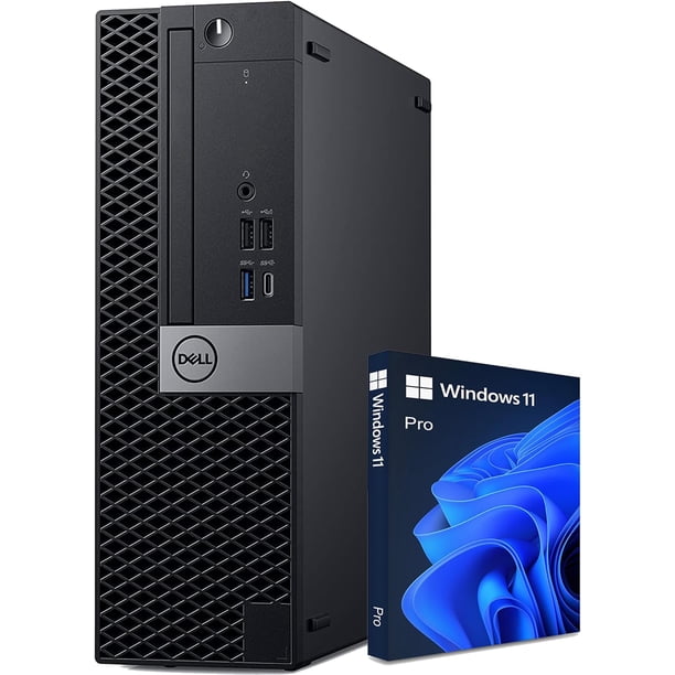 DELL Optiplex 7070 SFF Windows 11 Pro Business Desktop PC - Intel