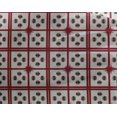 thumbnail image 4 of oneOone Georgette Viscose Fabric Check Ikat Decor Fabric Printed BTY 42 Inch Wide, 4 of 4