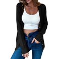 thumbnail image 1 of Long Sleeve Cardigan For Women Fall Open Front Cardigan With Pockets Casual Duster Lightweight Cardigan Sweater, 1 of 5