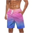 thumbnail image 2 of Weiqiqre Mens Athletic Shorts Swim Trunks Quick Dry Swim Shorts Bathing Suits with Pockets, 2 of 5