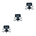 thumbnail image 3 of Maytalsory 1/2/3/5 Kitchen Hanger Self-adhesive Replacement Solid Color Punch-free 360 Degree Rotatable 6 Claw Detachable Mug Brush Rack Blue 3PCS, 3 of 6
