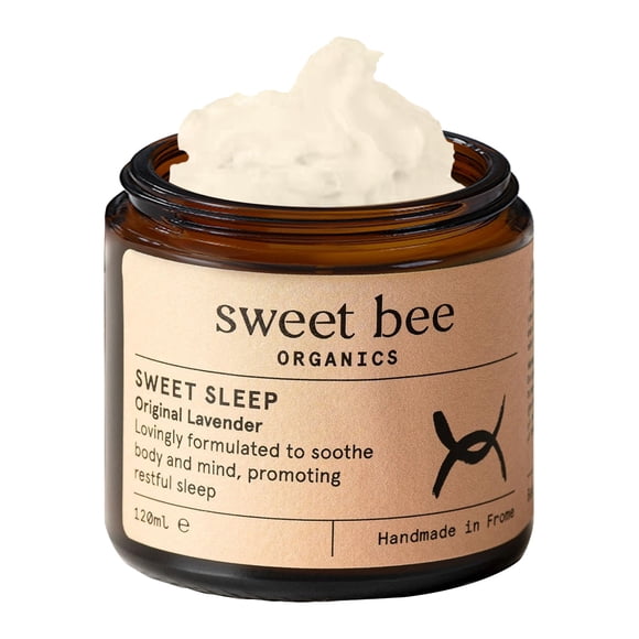Sweet Bee Organics Magnesium Butter – Relaxing Sleep Cream for Restless Legs, Soothing Body & Mind, Natural Sleep Support, 120 ml