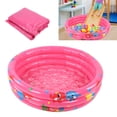 thumbnail image 3 of Spptty Children Inflatable Pool,Indoor Outdoor Baby Swimming Pool Round Inflatable Children Water Game Play Pool Pink,Pink Baby Pool, 3 of 9