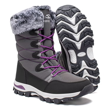 GUBARUN Bottes d'Hiver pour Femmes Antidérapantes Imperméables Chaussures Chaudes