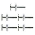 thumbnail image 1 of MIANGASTORE 5pcs Pressure Mounted Baby Gate Threaded Spindle Rod Adjustable Screw Bolt, 1 of 7