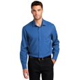 thumbnail image 1 of Port Authority Men's Long Sleeve Performance Staff Shirt W401, 1 of 1