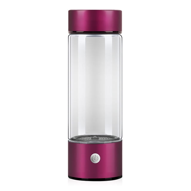Wzzjkit Portable Hydrogen Water Generator Technology Rechargeable Portable Glass Hydrogen Water Generator Bottle
