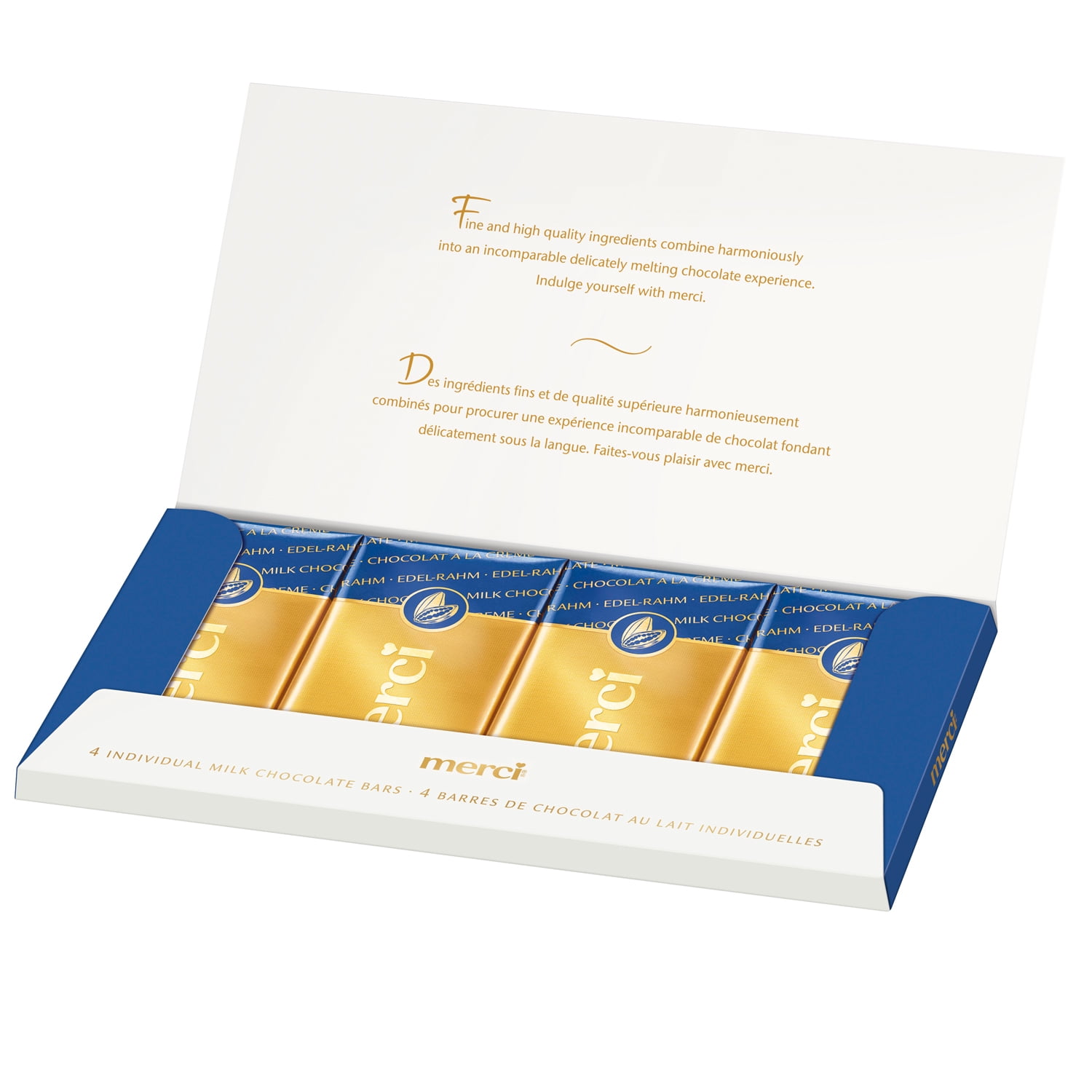 Barres de chocolat merci® - Au Lait
