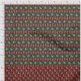 thumbnail image 3 of Soimoi Tissu en Rayonne Rayé & Paisley Imprimé 1 Yard 56 Pouces de Large, 3 of 3