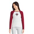 thumbnail image 1 of Disney Girls' Minnie Mouse Raglan Tee, 1 of 3