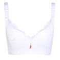 thumbnail image 5 of B91xZ Racerback Bras for Women Comfort Underwire Bra Full Coverage Convertible T-Shirt Bra,White 38/85C, 5 of 5