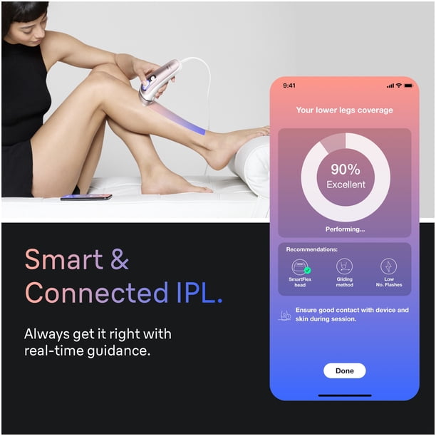 Braun Skin i-Expert Smart IPL PL7243 at Home Laser Hair Removal