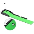 thumbnail image 2 of Tapis de Putting Retour de Balle avec Balles Putter Améliorant les Habiletés de Putting Tapis de Golf pour, 2 of 5