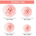 thumbnail image 2 of Xingzhi Paper flower ball peach 2101, 2 of 9