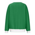 thumbnail image 4 of MeetoTime Women's Crewneck Sweatshirts Fall Long Sleeve Oversized Pullover Sweatshirts with Pockets, 4 of 5