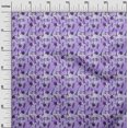 thumbnail image 3 of oneOone Georgette Viscose Purple Fabric Travel Sewing Craft Projects Fabric Prints By Yard 42 Inch Wide, 3 of 5
