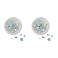thumbnail image 1 of maskred 1/2/3/5 Art Crystal Flower Shining Rhinestone Pearl Sequin Rhinestone Manicure Decoration No.6 2PCS, 1 of 6