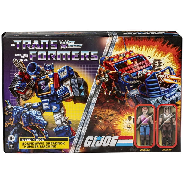 Transformers Collaborative G.I. Joe Soundwave Dreadnok Thunder