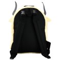 thumbnail image 3 of Avatar Anime Cartoon Appa and Momo Characters Reversible 3D Faux Fur Backpack, 3 of 7