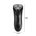 thumbnail image 3 of Aqestyerly Rasoir Rechargeable Étanche pour Hommes pour le Soin de la Barbe, Rasoir Électrique, Outil de Rasage de Tête, Rasoir de Voyage Portable, 3 of 6