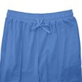 thumbnail image 4 of Mens Pants, Mens Solid Color Pocket Drawstring Casual Youth Versatile Sports Oversized Pants, 4 of 6
