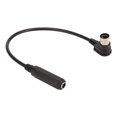 thumbnail image 2 of 6.35mm Female 1/4 Inch To DIN 5 Pin MIDI Male Cable, 6.35mm To DIN 5 Pin MIDI Cable Scratch Resistant Universal 90 Degree  For Amplifiers For Organs, 2 of 8