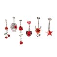 thumbnail image 2 of Anneaux de Nombril Pratiques pour Fêtes, 2 of 8