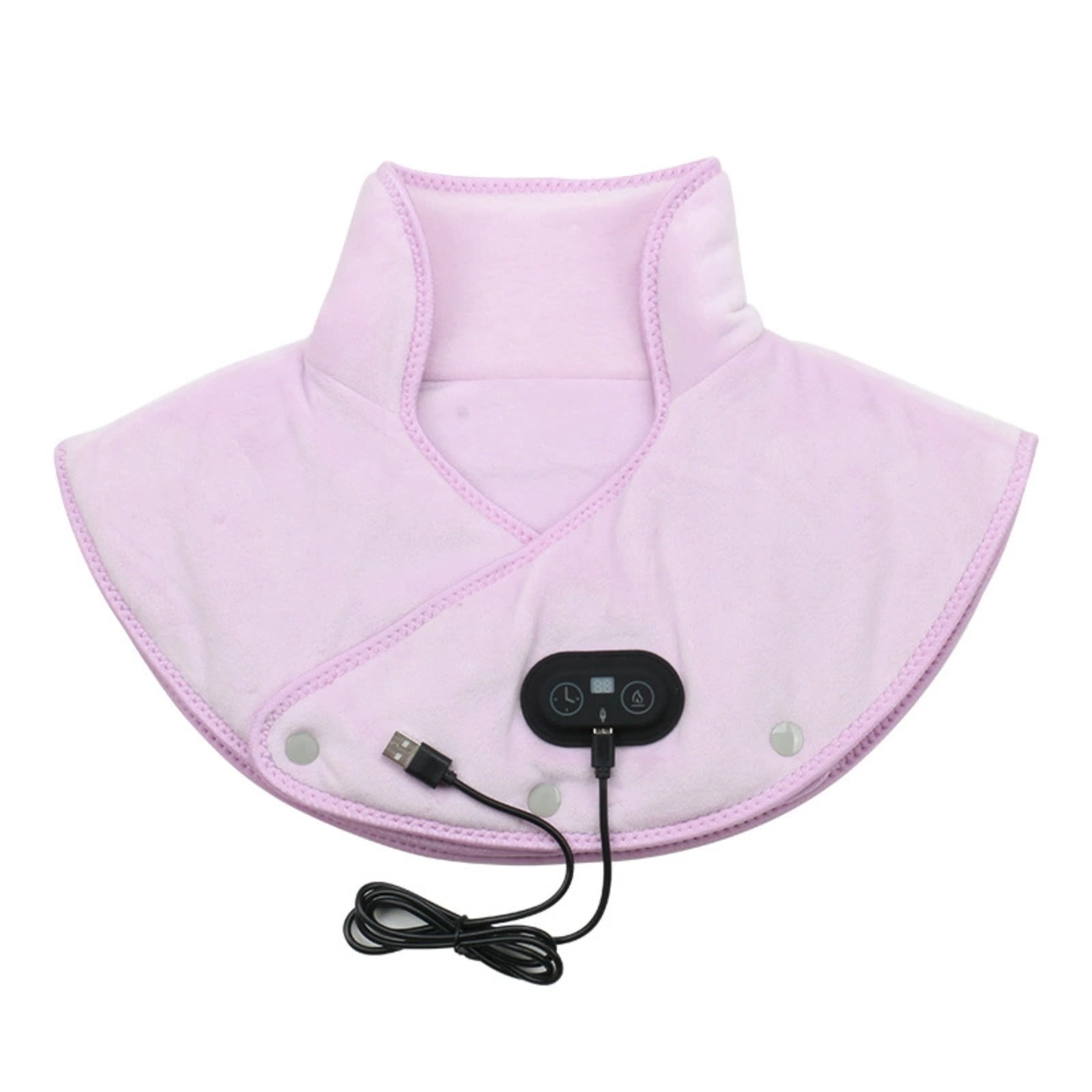Electric Heating Vibrating Massage Shoulder Pad With Heat Therapy For Pain Relief And Warmth