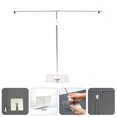 thumbnail image 3 of T-shape Photography Photo Backdrop Stand Adjustable Mini Background Frame, 3 of 9