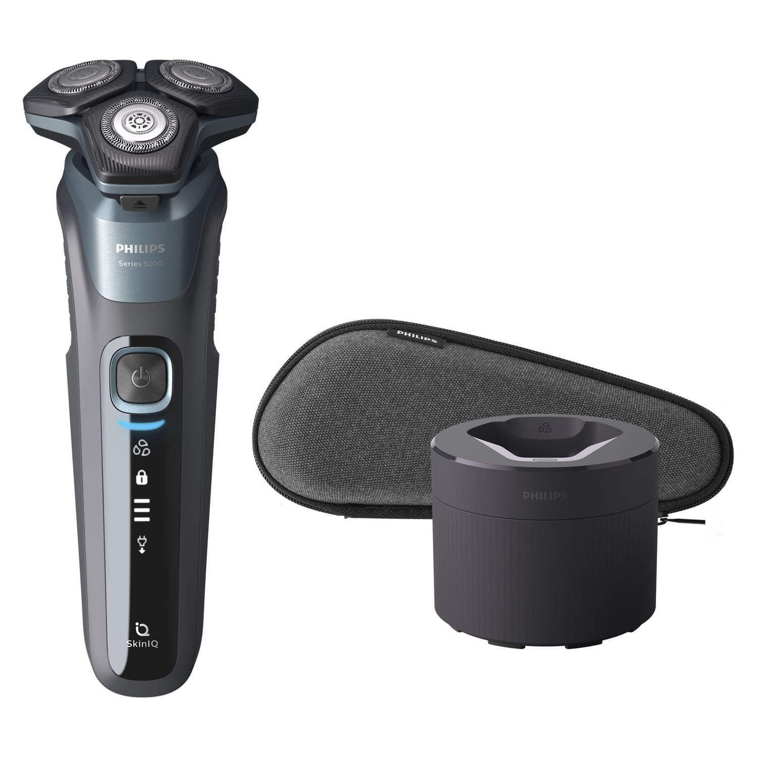 Philips Series 5000, Wet & Dry Electric Shaver with Cable-free Quick Clean Pod, S5586