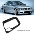 thumbnail image 3 of Gear Panel Trim, Carbon Fiber Left-Hand Drive Center Control Gear Panel Cover Trim Fit For 3 Series E46 1998-2005, 3 of 8