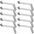thumbnail image 2 of 20pcs Roof Tile Clips Roofing Tile Fixed Clips Heavy Duty Hook Clips Stainless Steel Hooks, 2 of 8