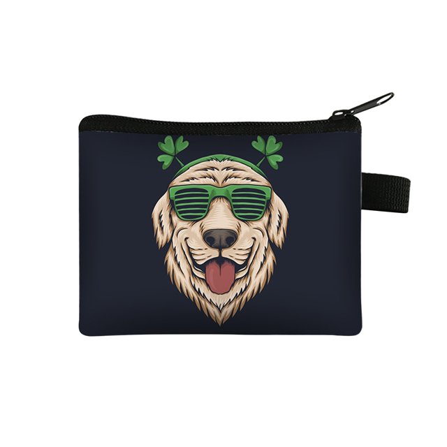 Big Sale ! Huayishang Home Textile Storage,Storage Case,2022 Cool Dog Printing Children'S Coin Purse Student Coin Storage Bag Portable Key Case