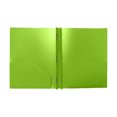 thumbnail image 1 of Two Pocket File Folder Three Hole Punch Prong Fasteners Colored Plastic Folders With Pockets Poly Folders For School & Durable Heavy Duty File Folders, 1 of 3