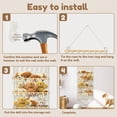 thumbnail image 3 of ziyahi Hanging Toy Storage Net Large Bohemian Style Wall Organizer Stuffed Toy Storage Hammock 4-Layer B, 3 of 6