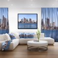 thumbnail image 2 of Design Art Boston Skyline Panorama Framed Canvas Art Print, 2 of 5