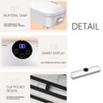 thumbnail image 4 of JMYHOAM Kitchen Gadgets Scelleuse sous Vide Protecteur d'Aliments Scelleuse sous Vide Machine Scelleuse sous Vide Automatique pour la Conservation des Aliments Système de Scellage et d'Emballage pour Aliments Frais et Entreposage des Aliments Maison et Cuisine, 4 of 9