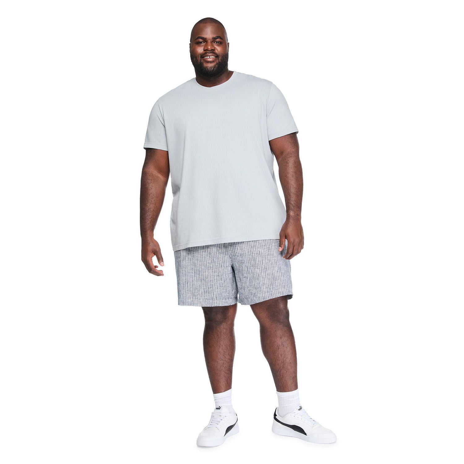 T-shirt à encolure ras du cou George Plus pour hommes