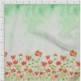 thumbnail image 2 of oneOone Cotton Cambric Fabric Leaves & Flower Panel Printed Craft Fabric BTY 56 Inch Wide, 2 of 3