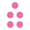 thumbnail image 1 of kurtrusly DIY Silicone Fondant Mold Blueberry Raspberry Strawberry Simulation Fruit Cake Chocolate Biscuit Candle Mould Decor Pink/Type B 5Set, 1 of 6