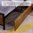 thumbnail image 4 of GAZHOME Twin XL Platform Bed Frame with 2 Storage Drawers & Tier Headboard, No Box Spring Required, 4 of 6