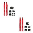 thumbnail image 1 of ZheElen Polyvalent Tubeless Pneu Presta Valve Extender pour et Vélos de Route 2 Pcs 50mm Rouge 50mm 80mm 2Set, 1 of 6
